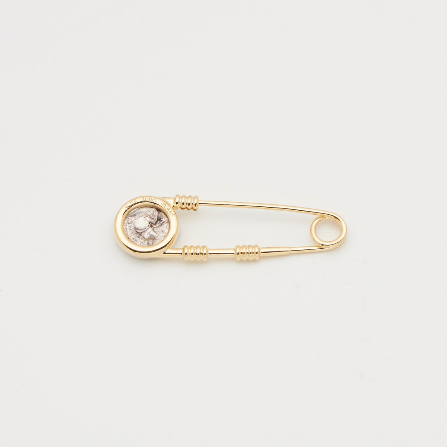 18K Gold Brooch