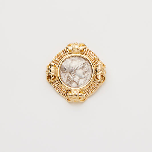 18K Gold Brooch