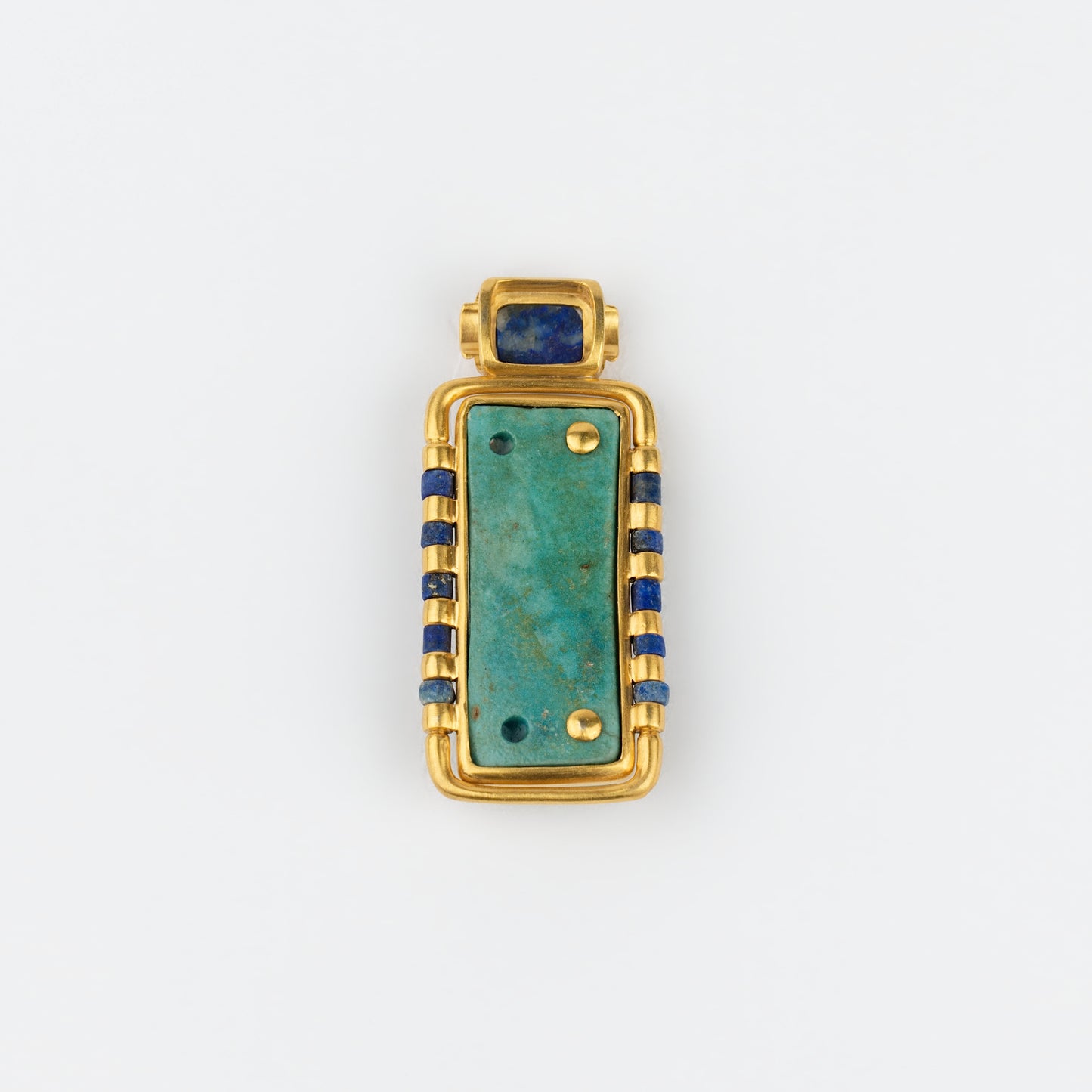Handcrafted Egyptian Revival Amulet Pendant