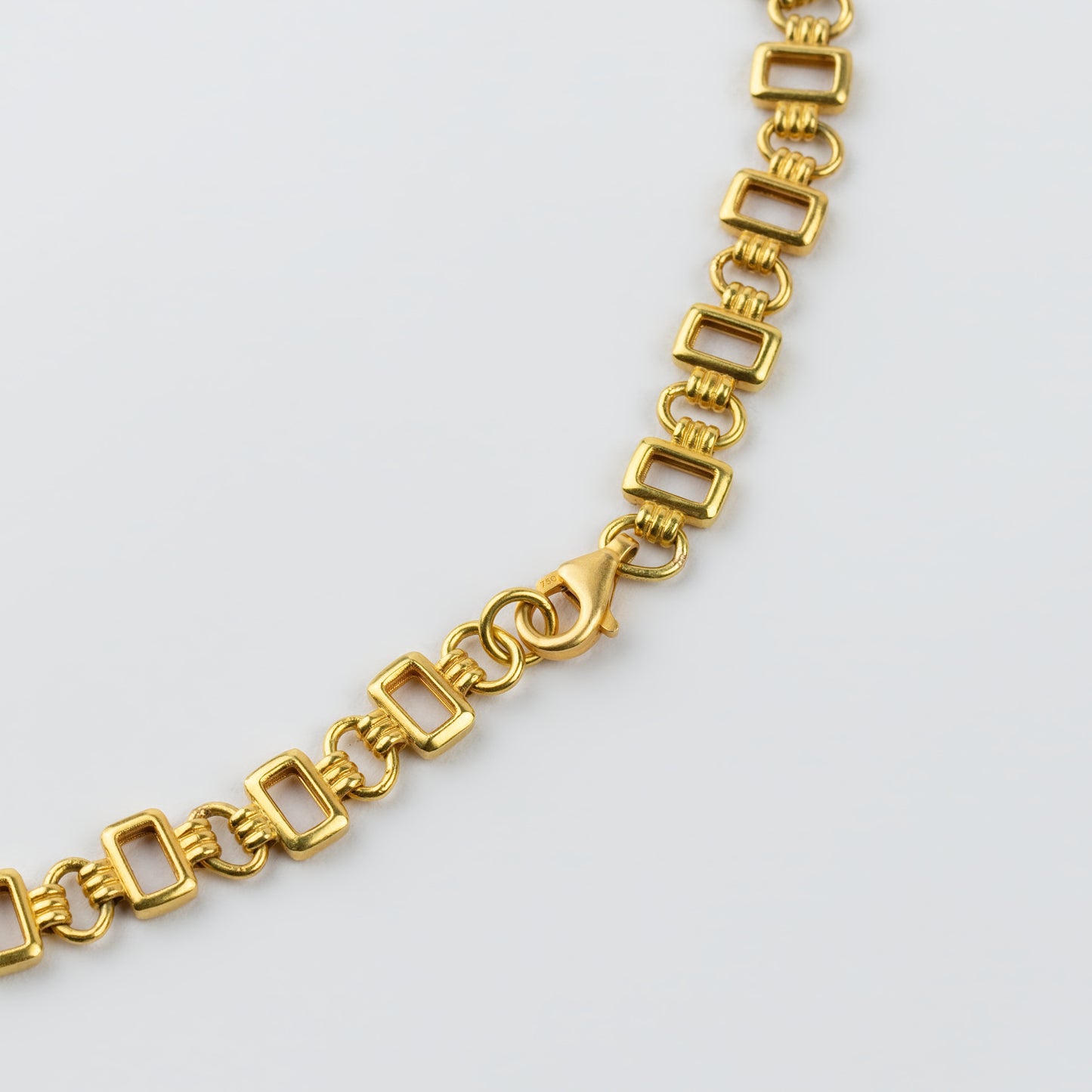 18K Gold Egyptian 'Chronicle of the Nile' Amulet Necklace