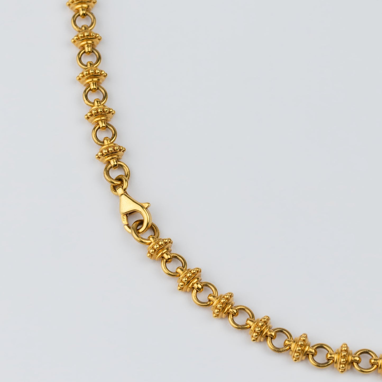 18K Gold 'Arrowhead' Carnelian & Ancient Lapis Lazuli Necklace