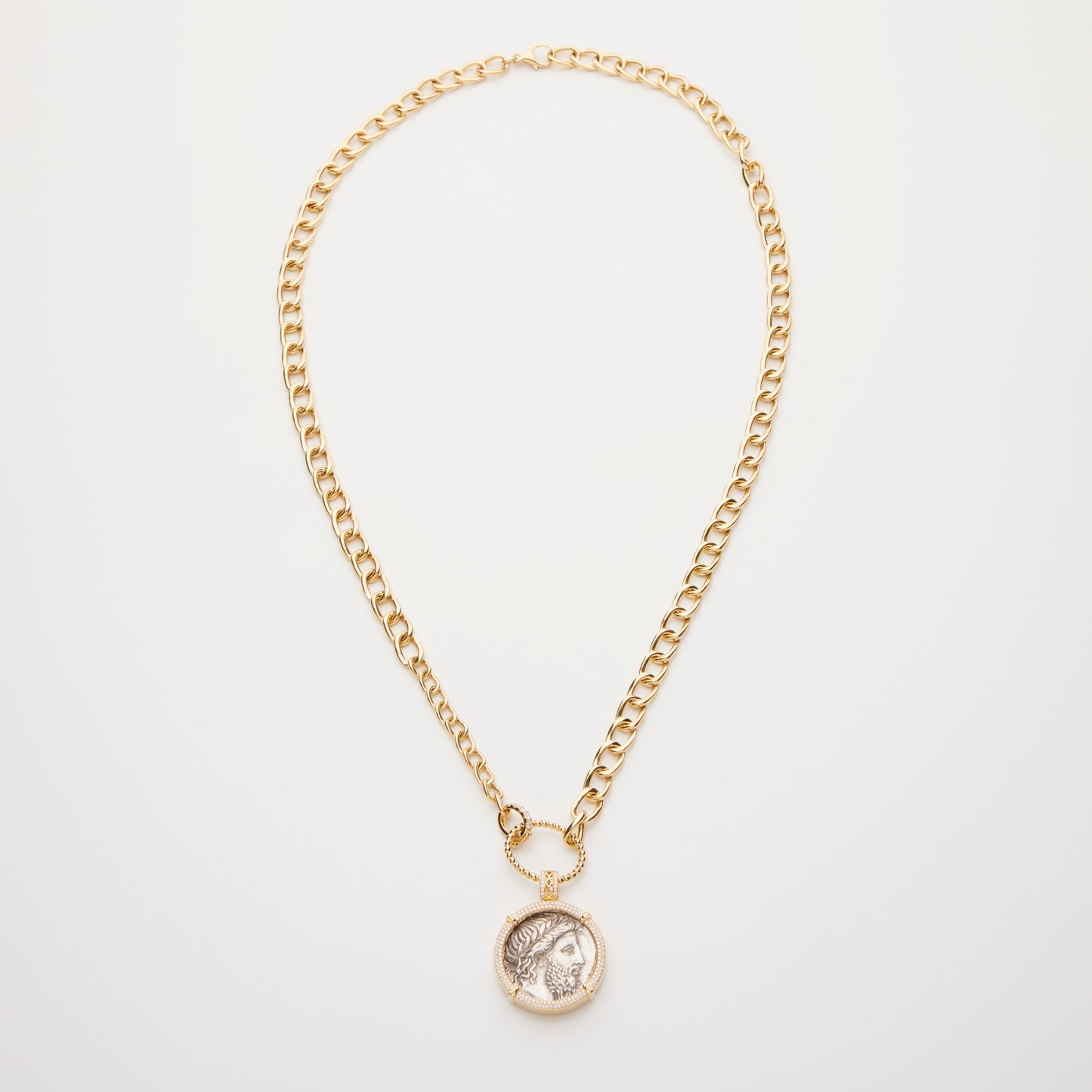 18K Gold/ Diamonds Necklace