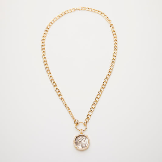 18K Gold/ Diamonds Necklace