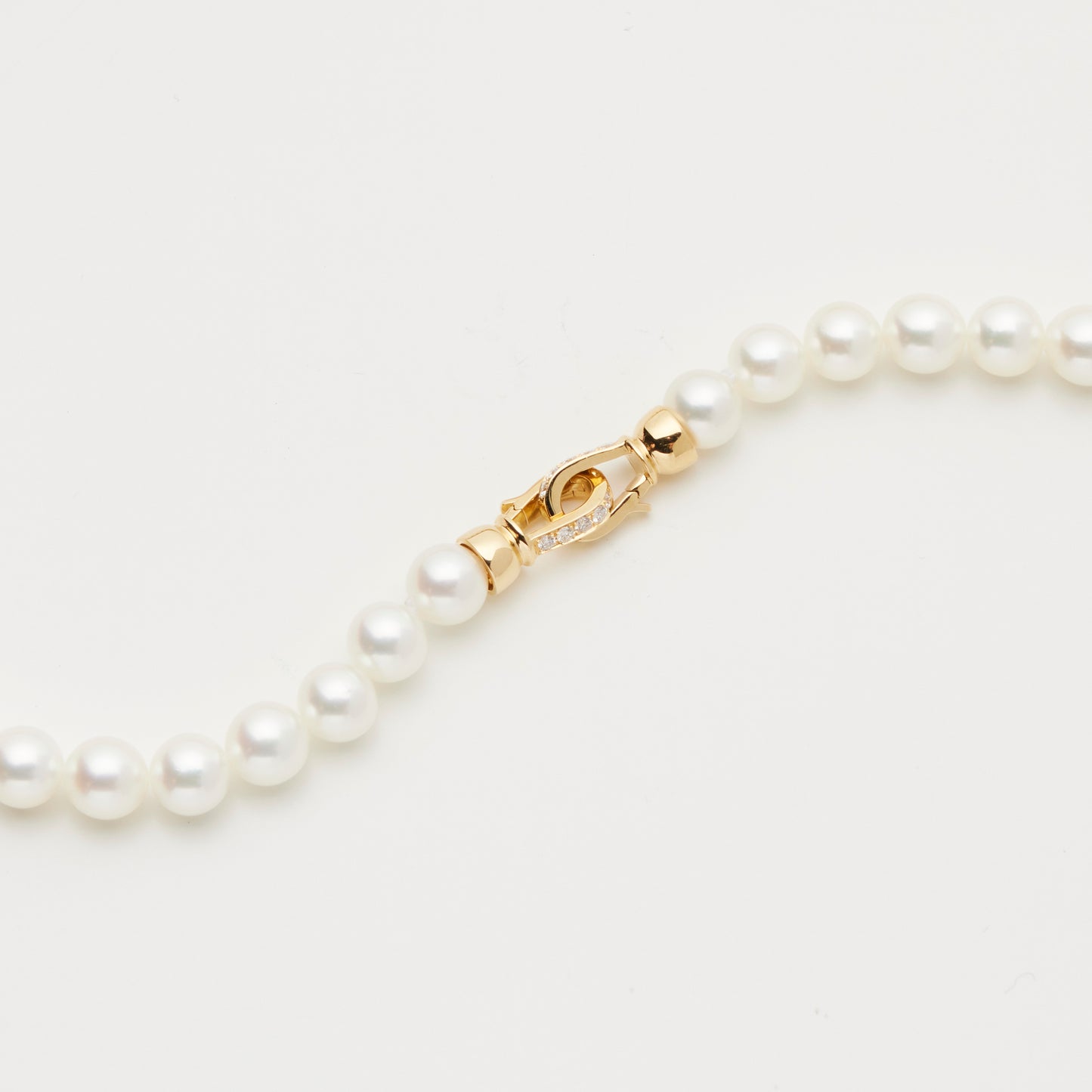 Pearls/ 18K Gold Necklace