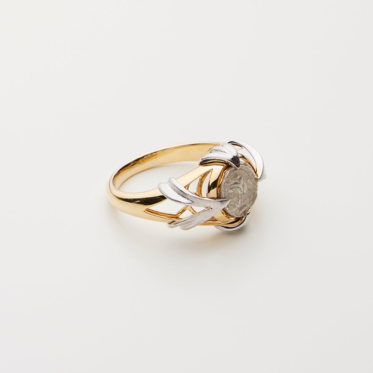 18K Gold/ Silver Ring