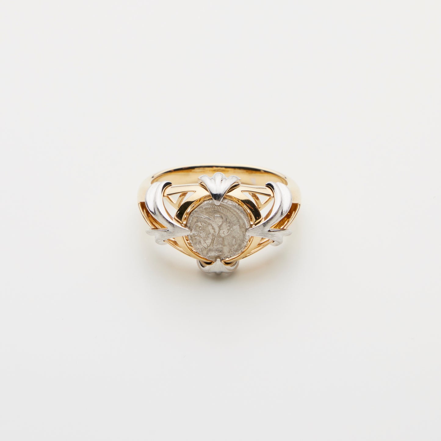 18K Gold/ Silver Ring