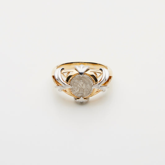 18K Gold/ Silver Ring