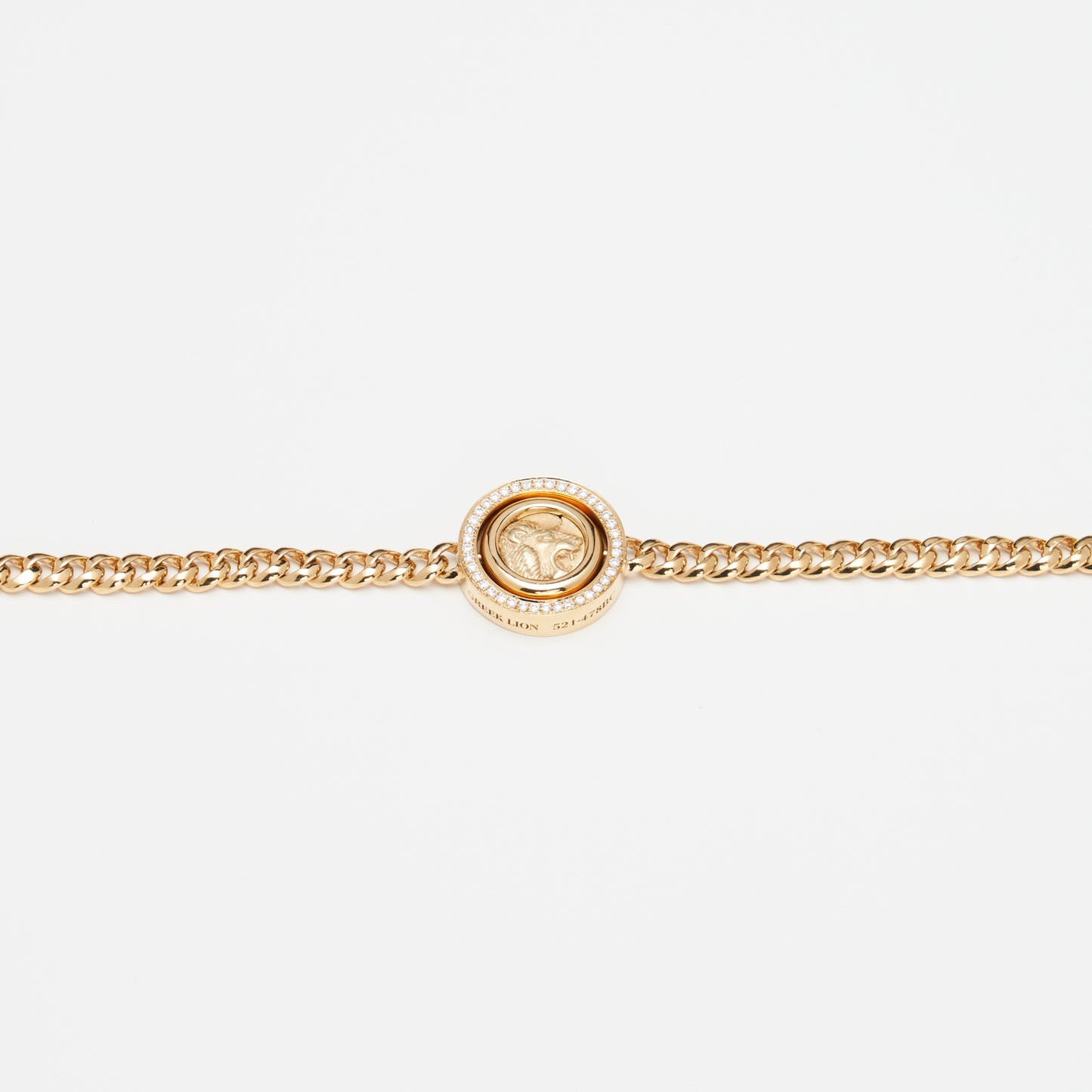 18-karat yellow gold reversible bracelet