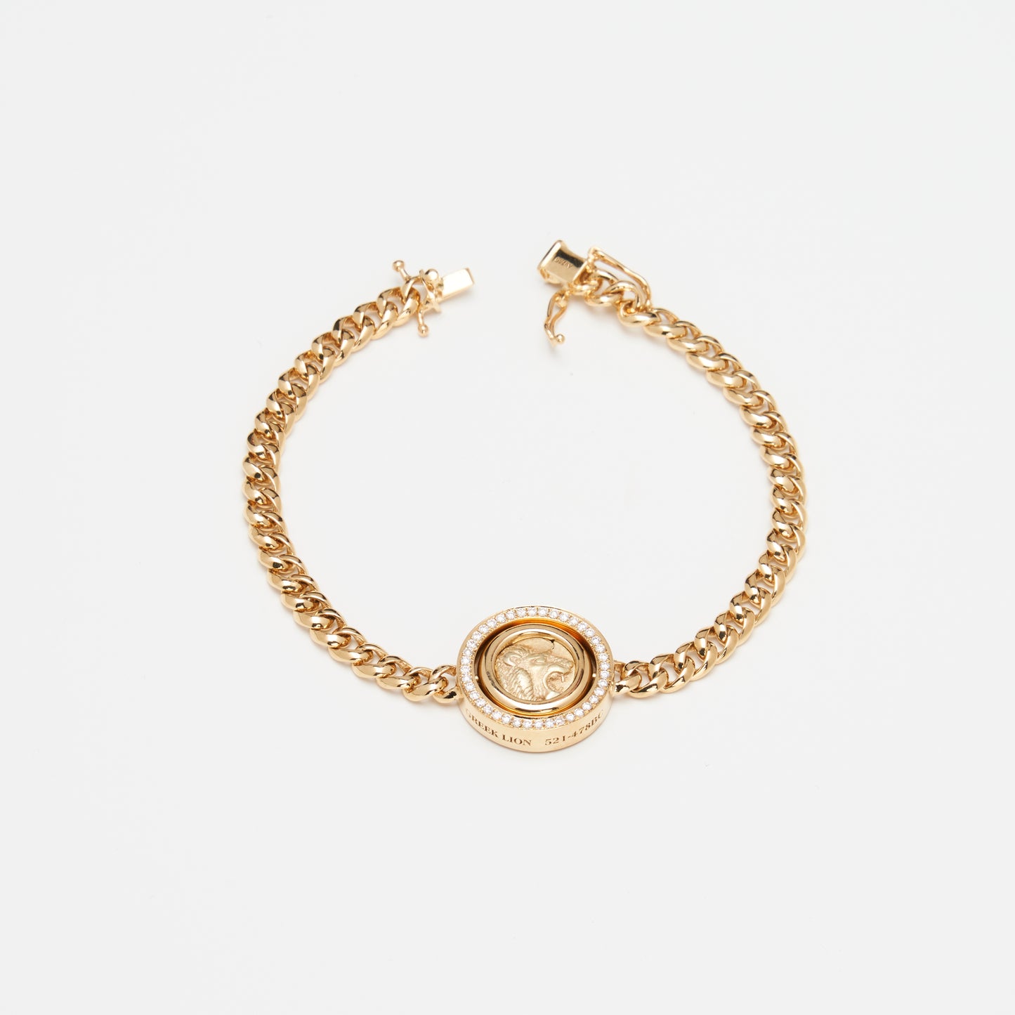 18-karat yellow gold reversible bracelet