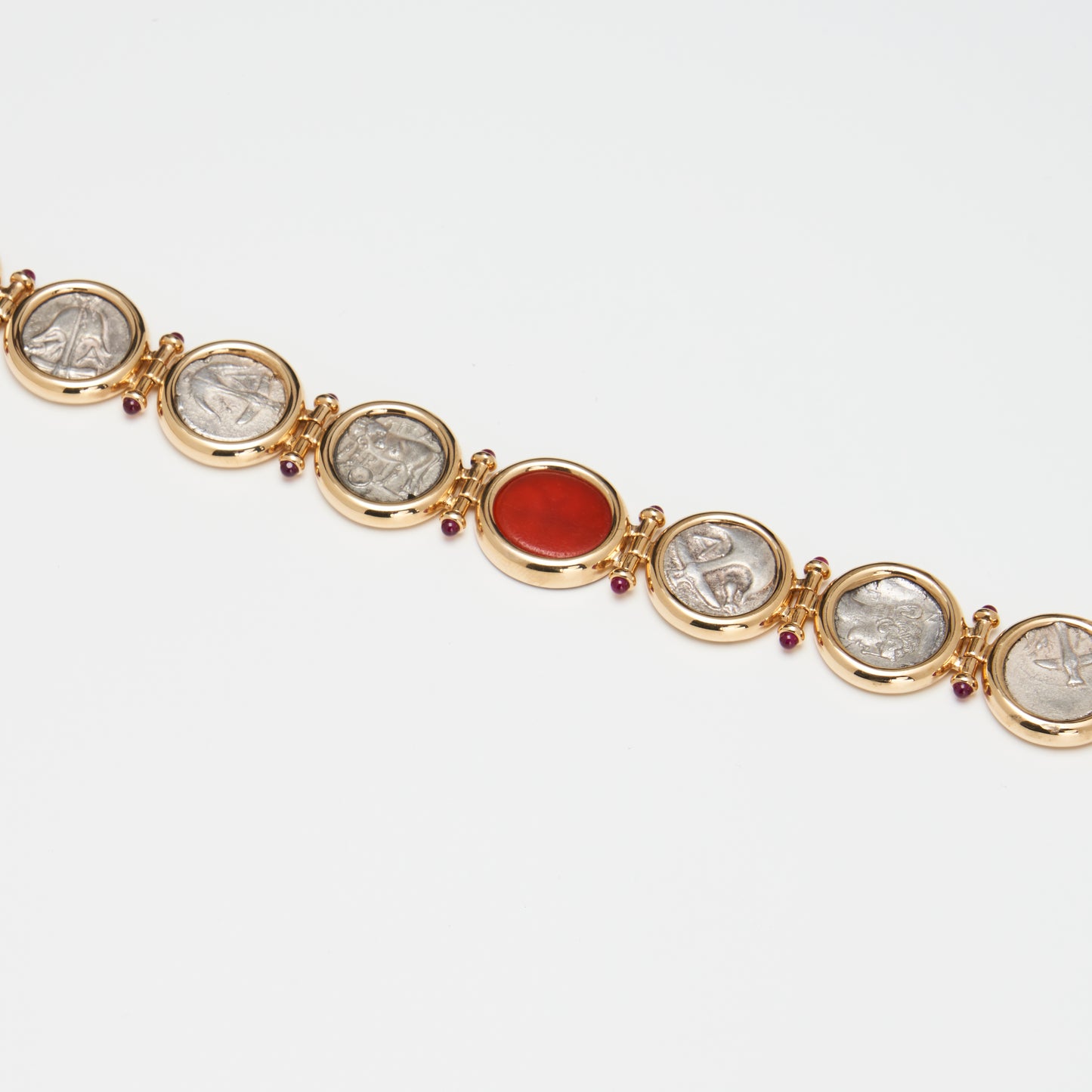 18K Gold Medusa bracelet