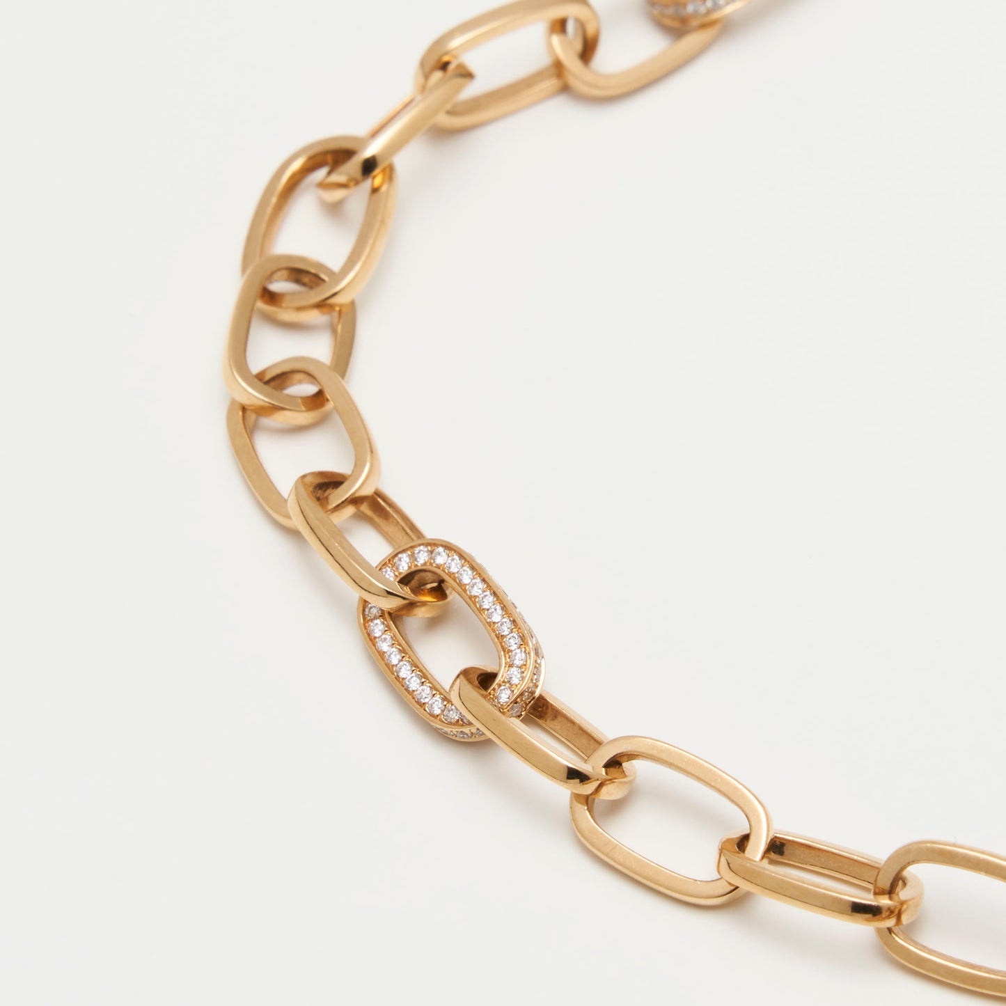 18K Gold Paperclip Chain Necklace